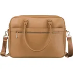 Peterson Tmavě béžová business taška z imitace zvířecí kůže PTN 1294 Velikost: ONE SIZE