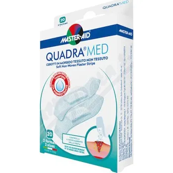 Náplast QUADRA MED Náplasti jemné 20ks 2velikosti