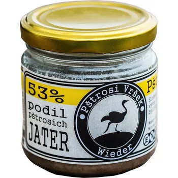 paštika a pomazánka Farma Wieder Paštika s pštrosími játry