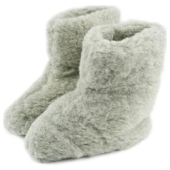 Dámská obuv Vlnka TV bačkory z Merino vlny zelená velikost obuv dospělí 37-38