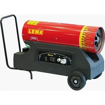 Průmyslové topidlo Venkovní naftové topidlo LEMA FLAME 20, mobilní topné dělo s přímým spalováním, 20kW