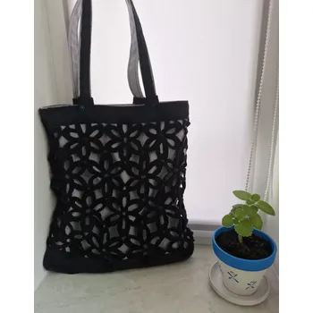 Kabelka Háčkovaná taška "SAMÁ KYTKA" (2412079)