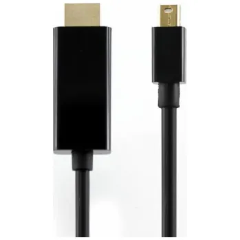 Video kabel SBOX HDMI-MINI-DP-2, Kábel HDMI M/Mini DP M 2m