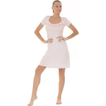 Dámské noční prádlo Dámská noční košile Follia modal Clodette/1192, 2XL, pastel