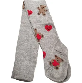 Wolf Dětské punčocháče GHN8883 aura.via světle šedé Varianta: 4-6 let