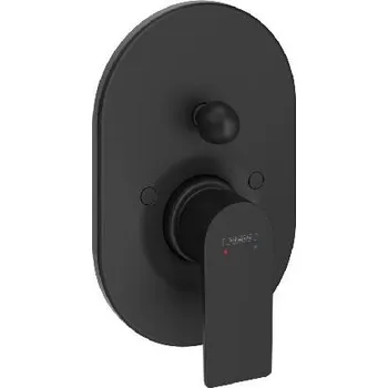 Vodovodní baterie Hansgrohe Rebris E - Vanová baterie pod omítku, matná černá 72459670