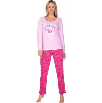 Dámské pyžamo Dámské pyžamo 651/32 REGINA starorůžová XL