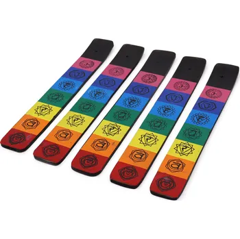 Aroma difuzér Stojan na Vonné Tyčinky - 7 Čakrových Barev Varianta: 7 Čakrových Barev -