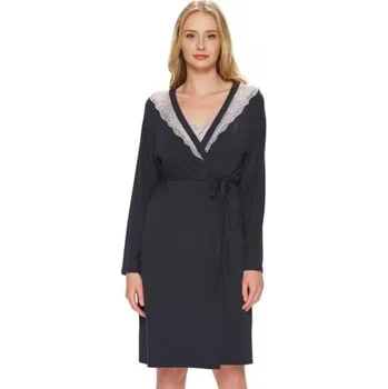 Dámský župan Dámský župan 54/2-202V FABIO viola (fialová) S/M