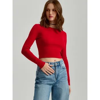 Dámské tričko Zkrácené tričko - XS - House - kaštanové - 327DW-83X