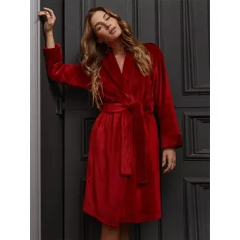 Dámský župan Holly/37 - dámský župan Aruelle, S, rubín