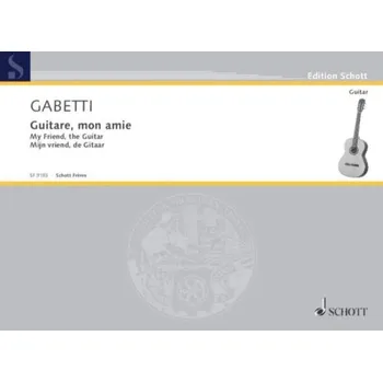 Flora Gabetti: Guitare, Mon Amie (noty na kytaru)