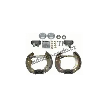 Brzdová čelist Sada brzdových čelistí TRW GSK1241 - Superkit PEUGEOT