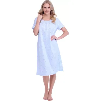 Dámská noční košile 2762/737 - dámská košile Ruko, 2XL, modrá