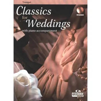 Classics for Weddings (noty na trubku, klavír)(+audio)
