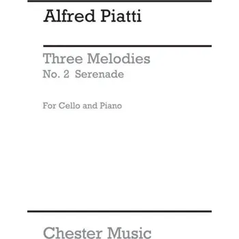Franz Schubert / Alfredo Piatti: Serenade From Three Melodies (noty na violoncello, klavír)
