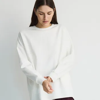 Dámská mikina Reserved - Mikina s kapsami - krémová - 6627V-01X - 6627V-01X-S