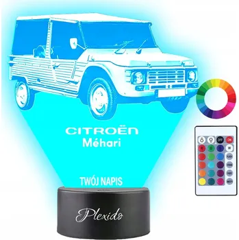 Lampička Plexido vícebarevná Noční lampa