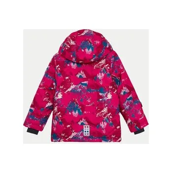 LEGO Lyžařská bunda LWJAD 11010823 Růžová Regular Fit 146