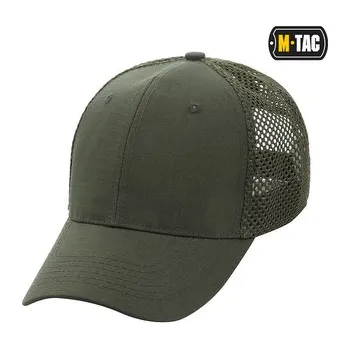 Kšiltovka Kšiltovka M-Tac Mesh Flex Ripstop Baseball - olivová, S/M