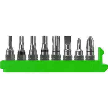 Syncros Sada bitů Greenslide Spare bit 8PC set TORX 2025 Černá 1 size