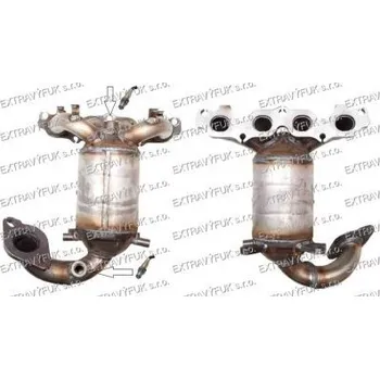 Ford Fusion 1.4i 16V Montážní katalyzátor výfuku 1091725-3