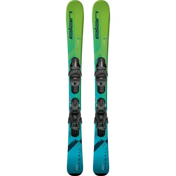 Sjezdové lyžování Elan Juniorské sjezdové lyže s vázáním Pinball Team Jrs + El 4.5 2022/2023 Černá 70 Dětské