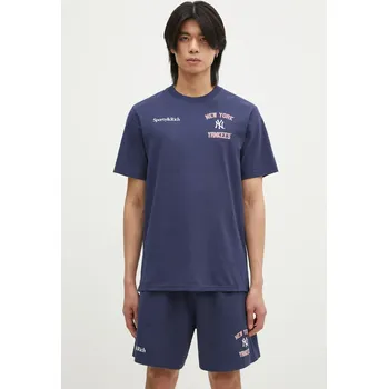 Dámské tričko Bavlněné tričko Sporty & Rich Home Run, XS, námořnická modř, 59X