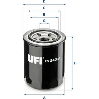 Olejový filtr Olejový filtr UFI 23.243.00