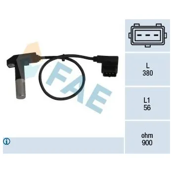 Kliková hřídel Generátor impulsů, klikový hřídel FAE 79245