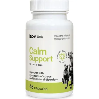 LAB-V Calm Support - Podpora příznaků stresu a poruch chování 45 kapslí