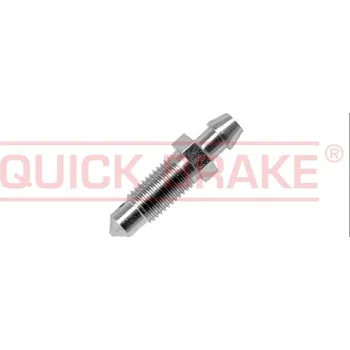 QUICK BRAKE Odvzdušňovací šroub M8x1, délka 33,5 mm, na brzdové vedení