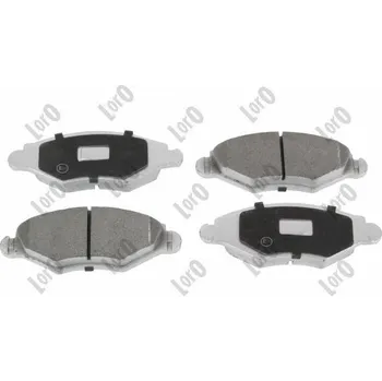 Brzdová destička Sada brzdových destiček, kotoučová brzda ABAKUS 231-01-033