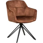 Idea nábytek Jídelní židle SHERLOCK hnědá