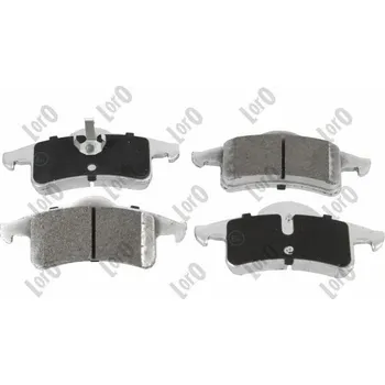 Brzdová destička Sada brzdových destiček, kotoučová brzda ABAKUS 231-02-099