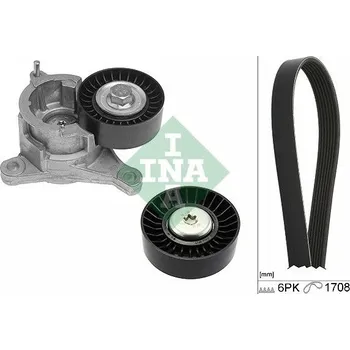 Sada žebrovaných klínových řemenů Schaeffler INA 529 0184 10