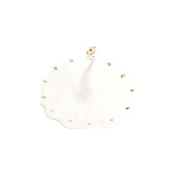 Amadeus Dětská miska s držákem na šperky páv | 3 barvy Barva: Bílá