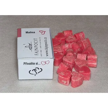 vonný vosk Fajnpocit vonný vosk palmový srdíčka s vůní Malina