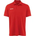 Triko CCM Team Pique SR, Senior, M, červená CCM