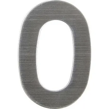 Domovní cedule Nerezové číslo v plochém „2D“ provedení RICHTER RN.75L, 9, RICHTER Nerez matný