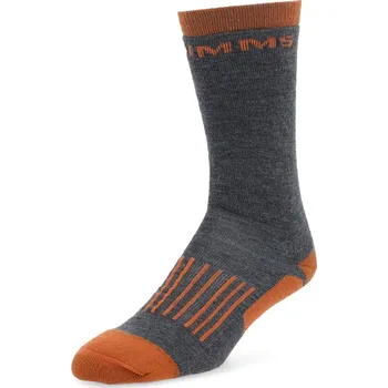 Rybářské oblečení Simms Ponožky Merino Midweight Hiker Sock Flame Velikost: L