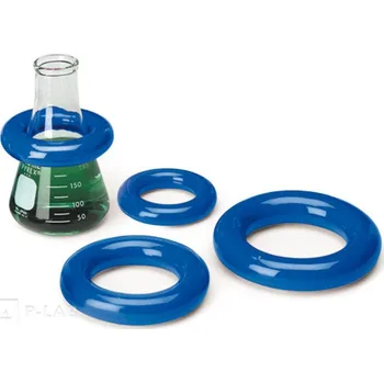 Kruh zavřený zatěžovací modrý (Vnitřni průměr (mm): 51, Pro Erlenmeyer baňky (ml): 250 - 1 000, Hmotnost (g): 500, Balení (ks): 1)