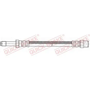 Brzdová hadice Brzdová hadice QUICK BRAKE 37.007