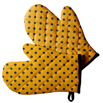 Příze Sada kuchyňských chňapek, Puntík Žlutý