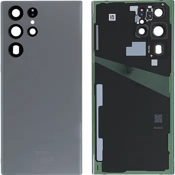 Náhradní kryt pro mobilní telefon Náhradní dil pro Samsung S908 Galaxy S22 Ultra - Kryt Baterie Graphite / Šedá (Service Pack)