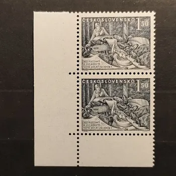 Sběratelství Dvojpáska ČSR, 1,50 Kčs, Pof.684**