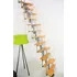 Schodiště Minka Twister buk 65 x 315 cm 