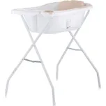 CHIPOLINO Vanička s podložkou a stojanem Vela 87cm Mocca