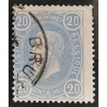 Sběratelství Známka Belgie, 20c, Mi.28Aa#