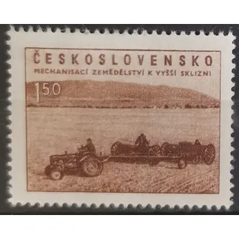 Sběratelství Známka ČSR, 1,50 Kčs, Pof.730*